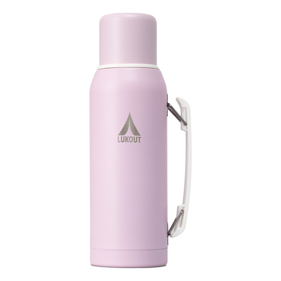 Termo Agua Caliente Lukout Acero Inox 1000 Ml Lila 