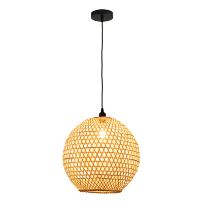 Colgante De Rattan 1×e27 Ø40×37cm Rb1937 Mks Natural