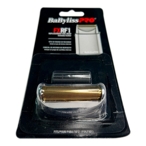 Repuesto Máquina Malla Cuchilla Shaver Babyliss Pro Foil Fx1 Color Plateado