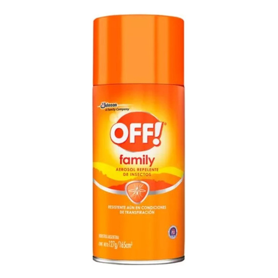 Off Repelente Family 165ml Camping Mosquitos Insecticida