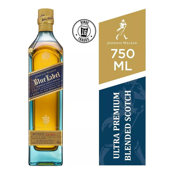 Whisky Johnnie Walker Blue Label 750ml