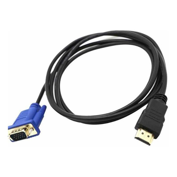 Cable Vídeo Hdmi Macho A Vga Macho Cable