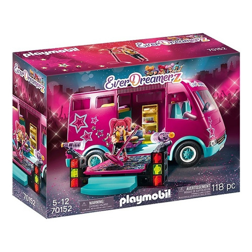 Playmobil Caravana Camerino Música Ever Dreamerz 70152 118pz