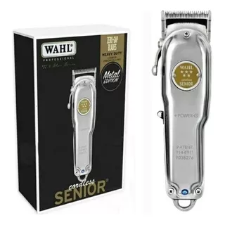 Wahl Pro Senior Metal Inalámbrica Edición Limitada Color Plateado