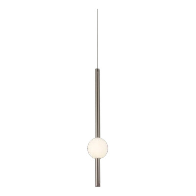 Colgante Led Instal1 Vertical Baston Acero Deco Moderno Cie