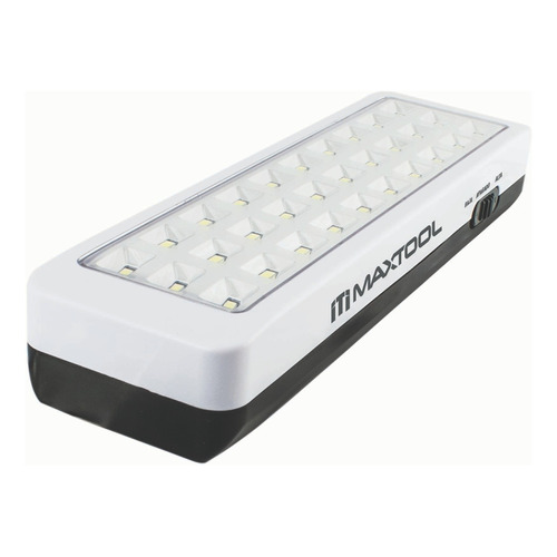 Lampara De Emergencia De 30 Leds Aksi Modelo 305205 Color Blanco