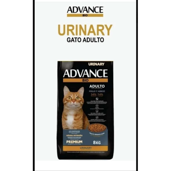 Alimento Advance Bio Urinary Para Gatos 8 kg