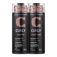 Kit Shampoo+condicionador Truss Curly 300ml