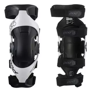 Joelheira Moto Cross Pod K4 2.0 Trilha Enduro Lj Cor Branco Tamanho Gg/ggg