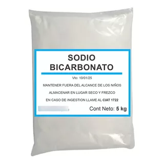 Bicarbonato De Sodio  5 Kg 