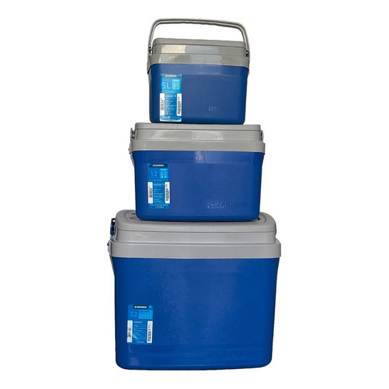 Combo Set Cooler Tropical 32l/12l/5l Con Portavasos Soprano