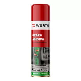 Graxa Adesiva Wurth Spray Lubrificante Líquido W-max- 3 Pçs