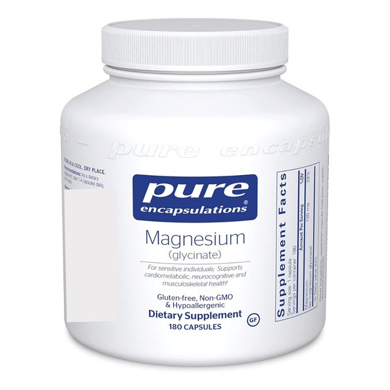 Glicinato De Magnesio Pure 180 Cp - Unidad a $2047