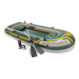 Bote Inflável Intex Seahawk 400 Com Remos 351cm Até 480kg