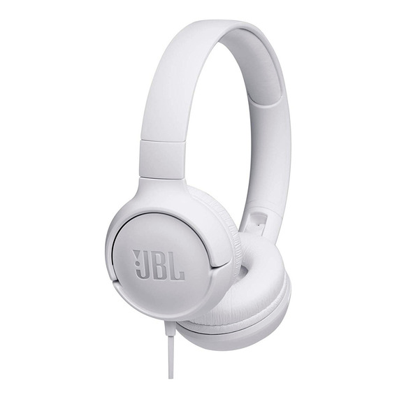 Auriculares Jbl Tune T500 Pure Bass Blanco