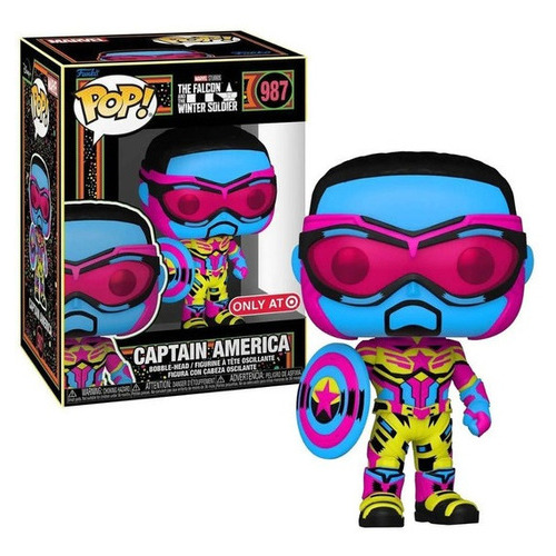 Funko Pop! - Captain America 987 Blacklight - The Falcon