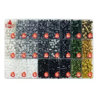 Caja Mostacillas Planchables Hama 5 Mm, 24 Col, 5000 Beads