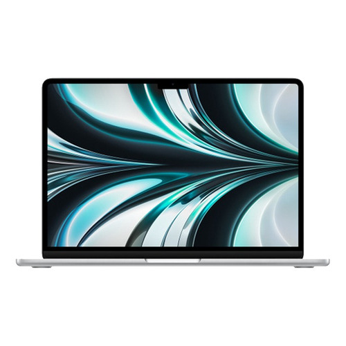 MacBook Air M2 2022 silver 13.6", Apple M2  8GB de RAM 256GB SSD, Apple M2 10-Core GPU 2560x1664px macOS - Distribuidor Autorizado