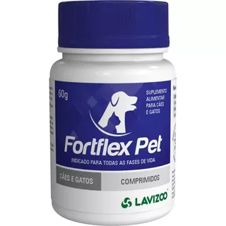 Fortflex Pet Regenerador Articular Para Cães E Gatos 60g