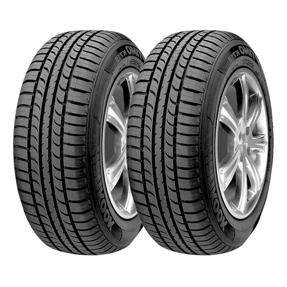 Kit X2 Neumático Hankook 155 70 R14 Optimo K715 P/ Spark