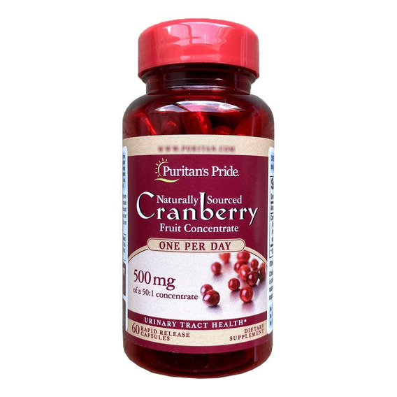 Arándano Rojo Cranberry 60caps - Unidad a $750