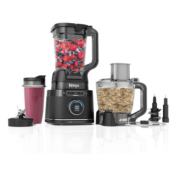 Ninja Tb401 Detect Kitchen System Power Blender + Processor. Color Negro