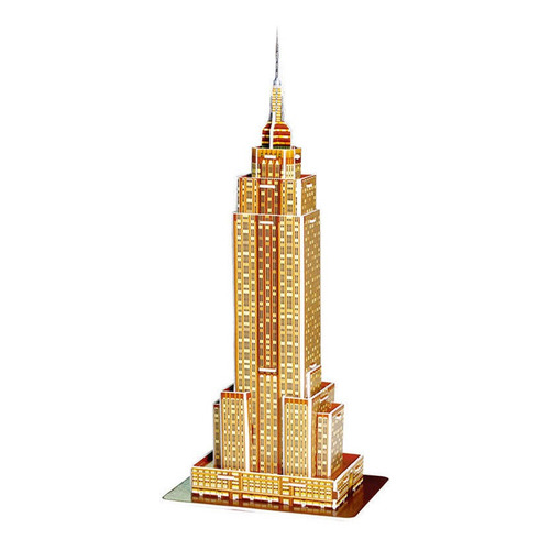Empire State Building - Puzzle 3d - 24 Piezas - Cubicfun