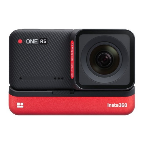 Videocámara Insta360 One RS Edition 4K negra y roja