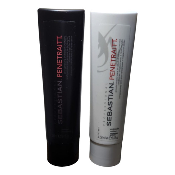 Kit Sebastián Penetraitt Shampoo 250ml +acondicionador 250ml