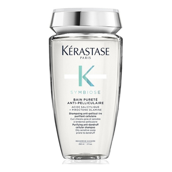  Shampoo Para Caspa Kerastase Symbiose Bain Purete 250 Ml