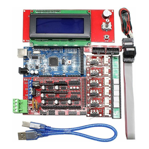 Kit De Impresora 3d Cnc Eiechip® Para Arduino Mega 2560 R3