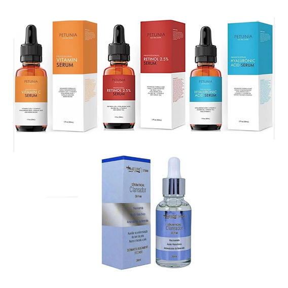 Ácido Hialuronico + Vitamina C + Retinol 30ml