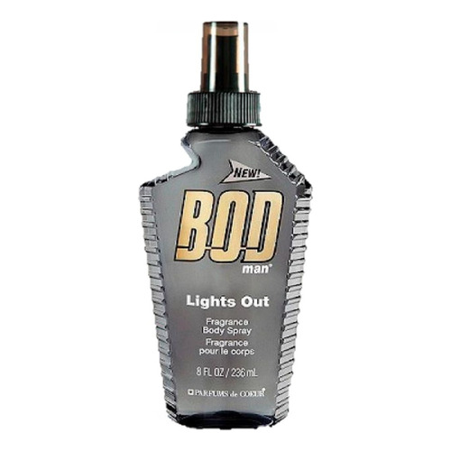 Body Splash Bod Man Lights Out 236ml - mL