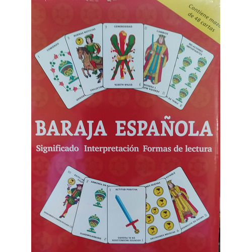 Baraja Española Significado, Interpretacion, Formas De Lectura: No, De Ortiz, Ricardo. Serie No, Vol. No. Editorial Anasuya, Tapa Blanda, Edición No En Español, 1