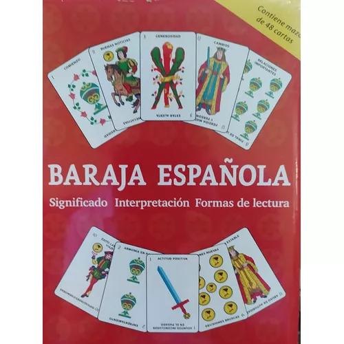 Baraja Española significado, interpretación, formas de lectura:  9786079911300: Ricardo Ortiz: Libros