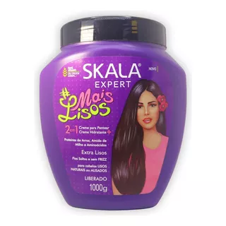 Skala Mais Lisos Máscara Vegana Crema De Peinar Lacios X 1kg