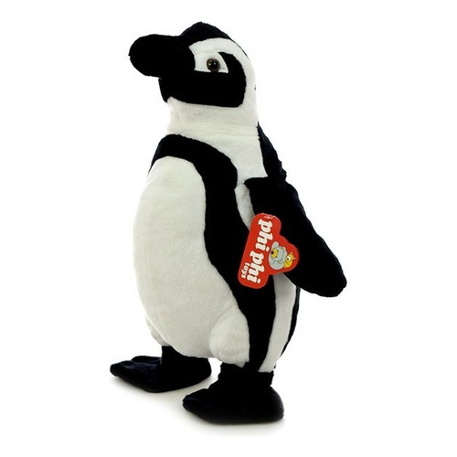Peluche Animal Pingüino Real Parado 40 Cm.