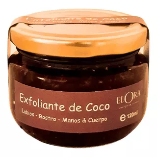 Exfoliante Natural De Coco: Labios, Rostro, Manos Y Cuerpo 