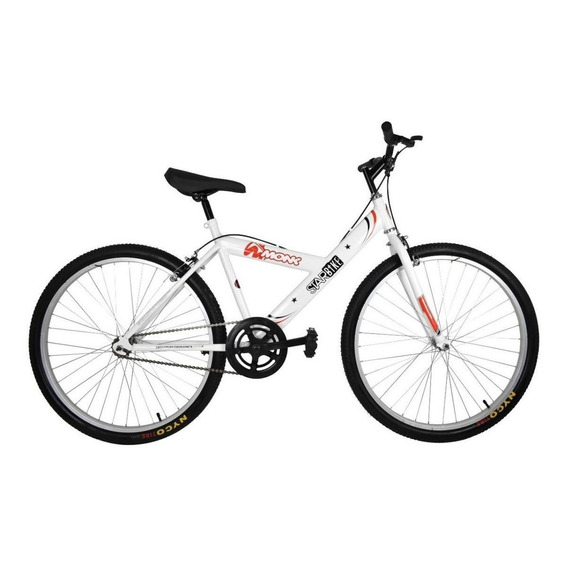 Bicicleta Monk Starbike Rodada 26 Montaña 1 Velocidades Color Blanco