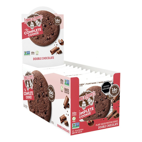 Galleta Lenny & Larry's Sabor Doble Chocolate X12 Uds 1356g