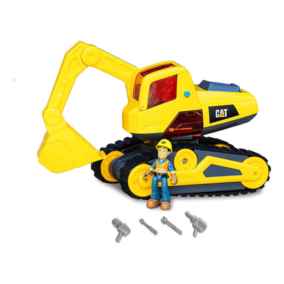 Cat vehiculo de construccion power action crew Excavadora