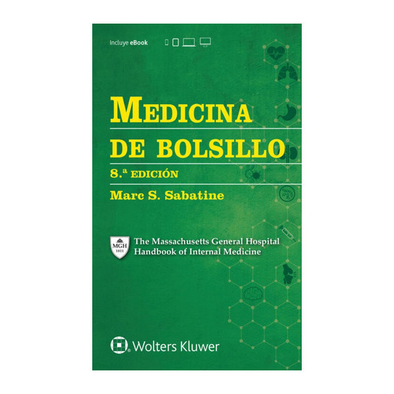Medicina De Bolsillo, De Marc. S. Sabatine. Editorial Wolters Kluwer, Tapa Dura En Español, 2023