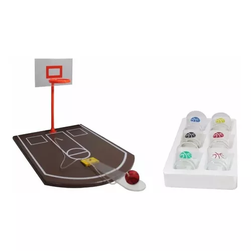 Jogo de basquete de brinquedo, conjunto de mini dedo para jogos de