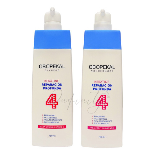  Obopekal Cuidado Del Cabello Shampoo +acondicionador 780ml