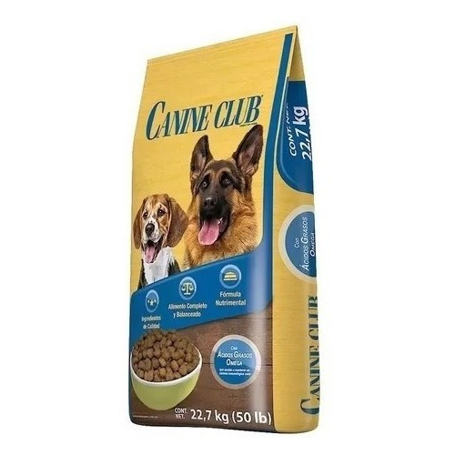 Alimento Para Perro Croquetas 22.7 Kg Canine Club Premium