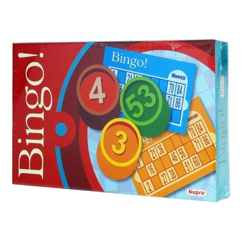Juego De Mesa Bingo Clasico Juego De Loteria Nupro