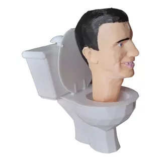 Figura Muñeco Skibidi Toilet Inodoro 3d