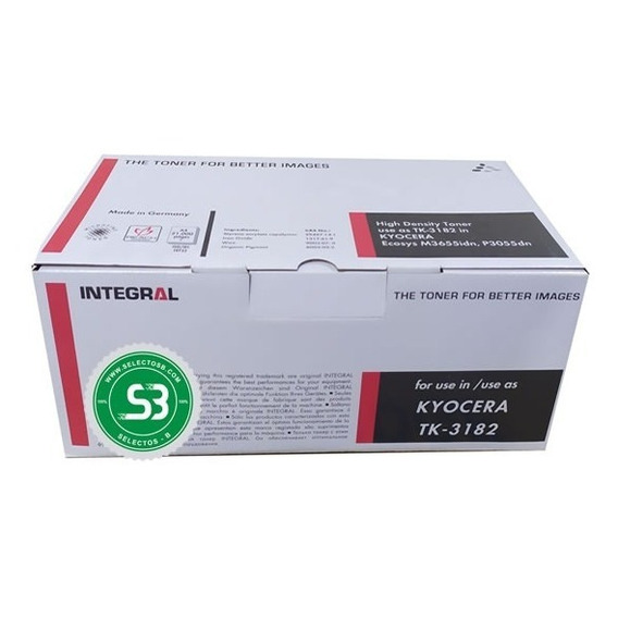 Toner Para Kyocera Tk3182 Tk-3182 Bkm3655idn P3055dn P3155d