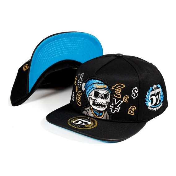 Gorra Calavera Euro Premium Azul 5.7