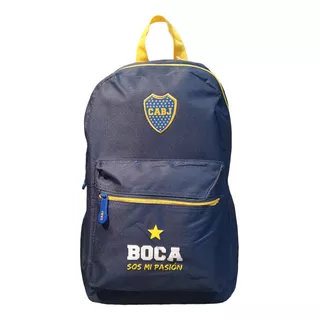 Boca Juniors Mochila Con Licencia Oficial 43 X 28 X 15 